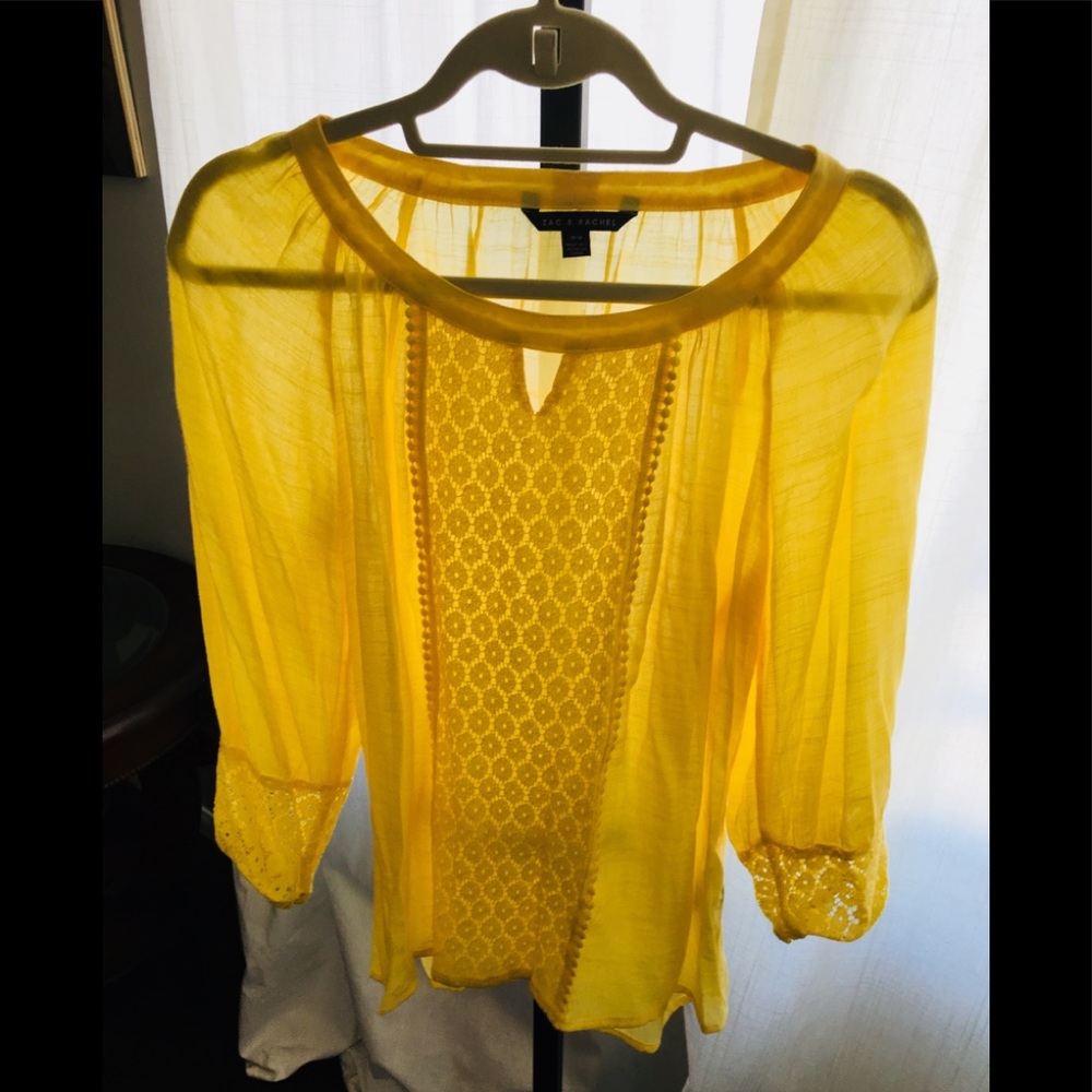 Tatted lace blouse